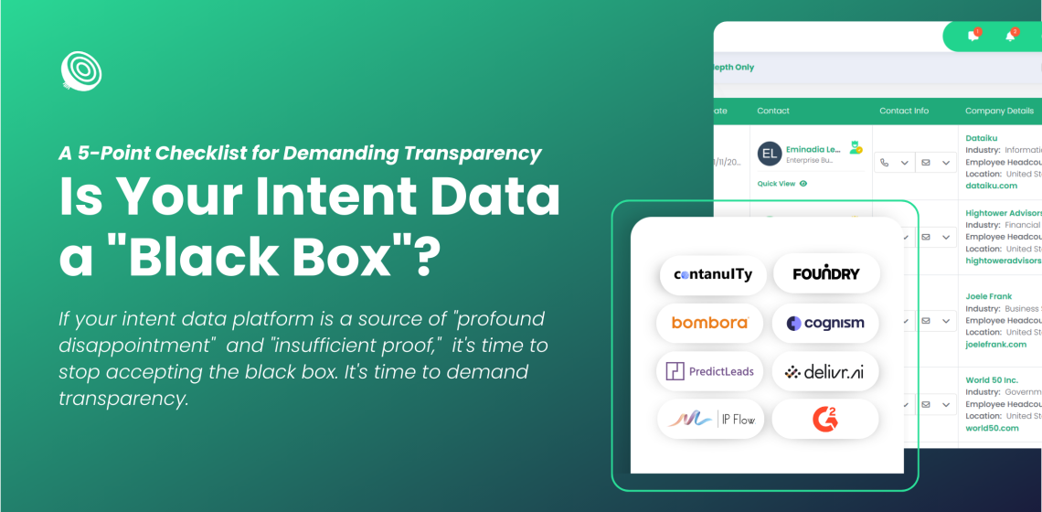Is Your Intent Data a Black Box